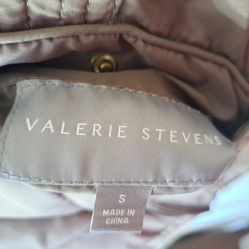 Valerie Stevens S Reversible Faux Fur/Quilted Puffer Full Zip Vest